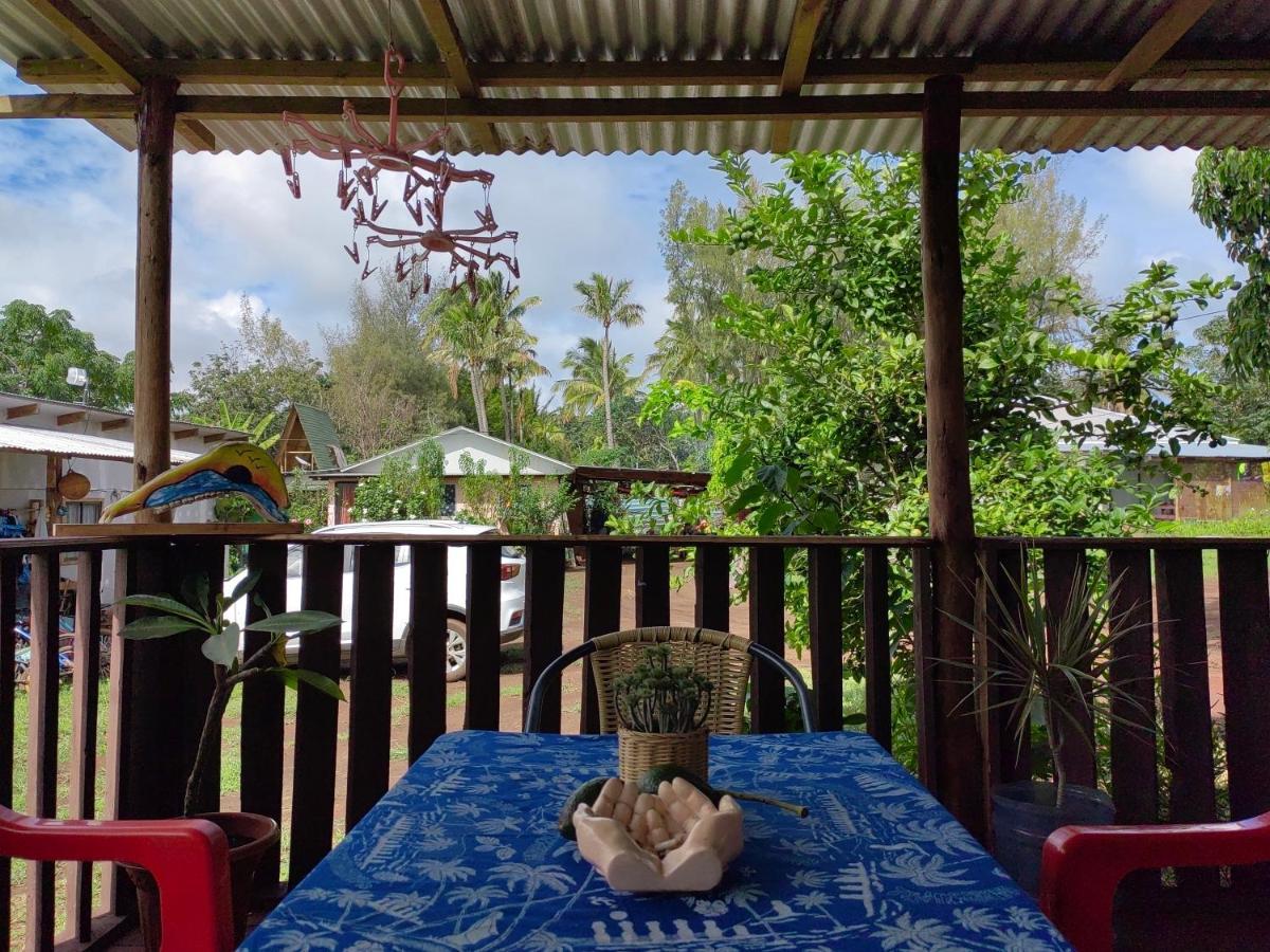 Cabanas Henua Roa ハンガ・ロア エクステリア 写真